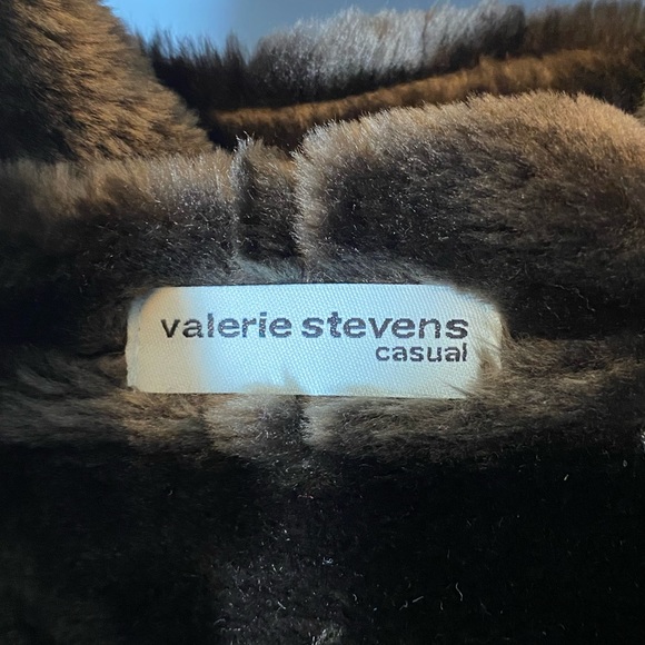 Valerie Stevens casual Faux Suede/Fur Coat - Picture 10 of 10